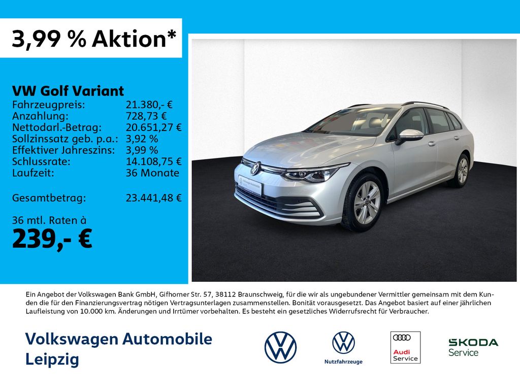 Volkswagen Golf VIII Variant 1.5 TSI Life ACC*Navi*PDC*LED