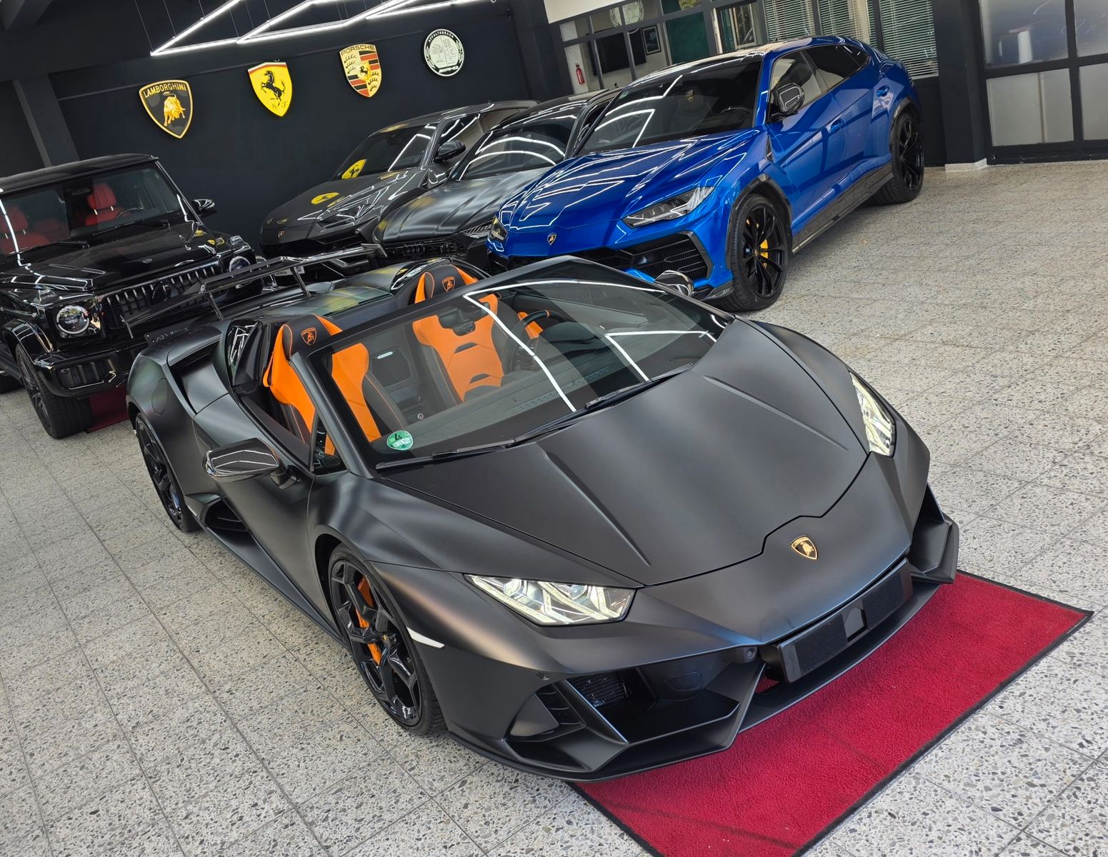 Lamborghini Huracán EVO Spyder Carbon Alcantara-Lenkrad foto 5