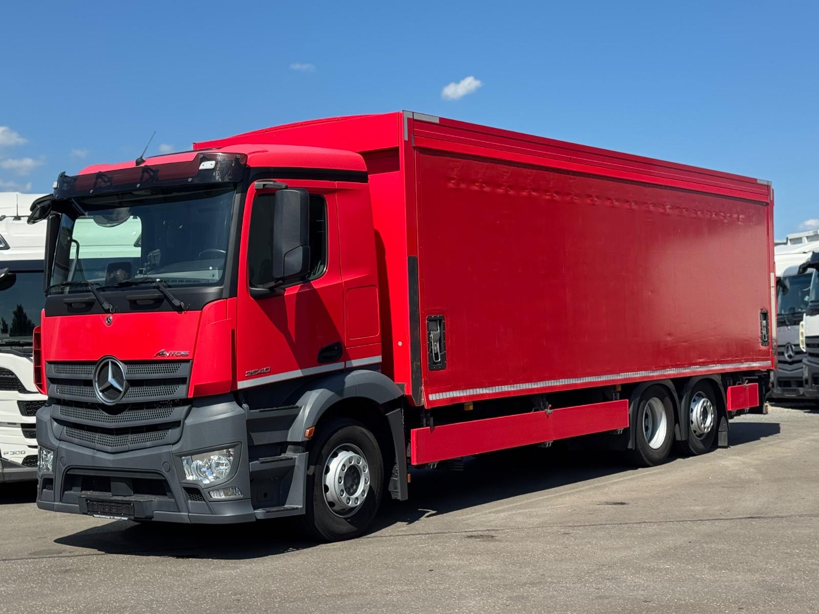 Mercedes-Benz ANTOS 2540 L / LBW / AHK / LENKACHSE / 20 PAL