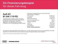 Audi A3 Sportback 30 TFSI S-LINE 6-GANG LED NAV SHZ  