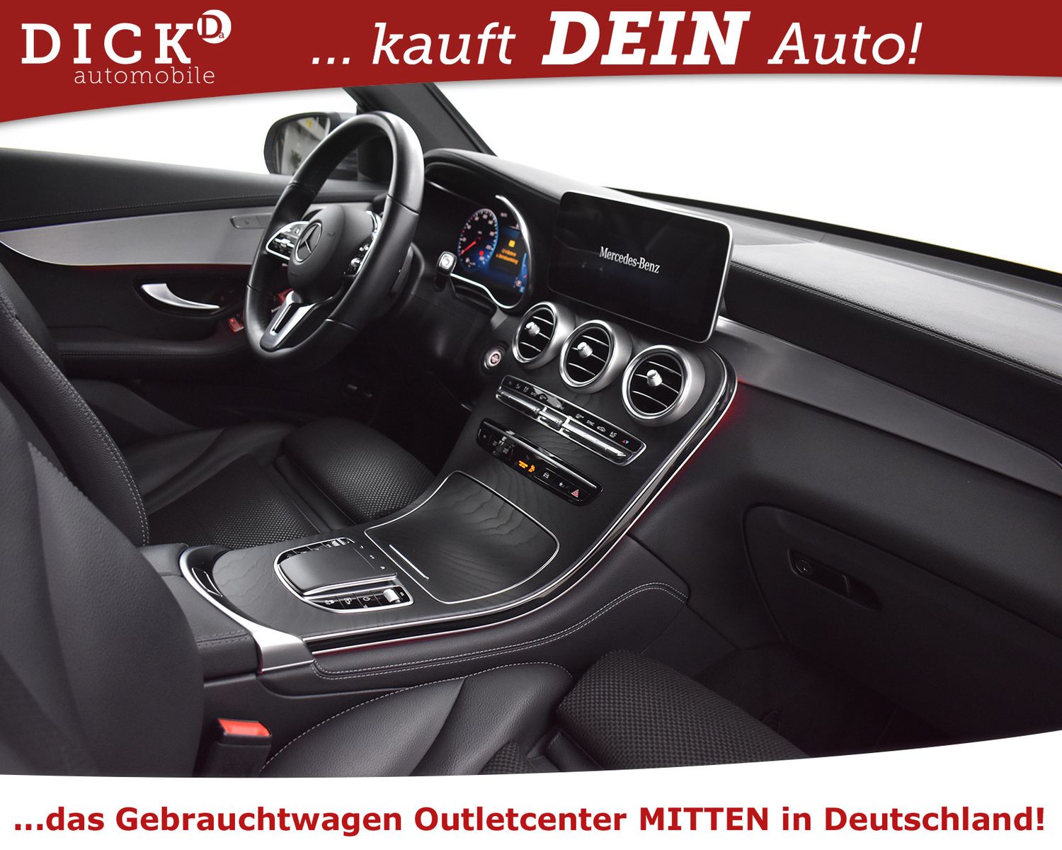 MERCEDES-BENZ GLC300d 4M EXCLUS WIDES+MULTIB+KAMER+AHK+ACC+LED - Image 12