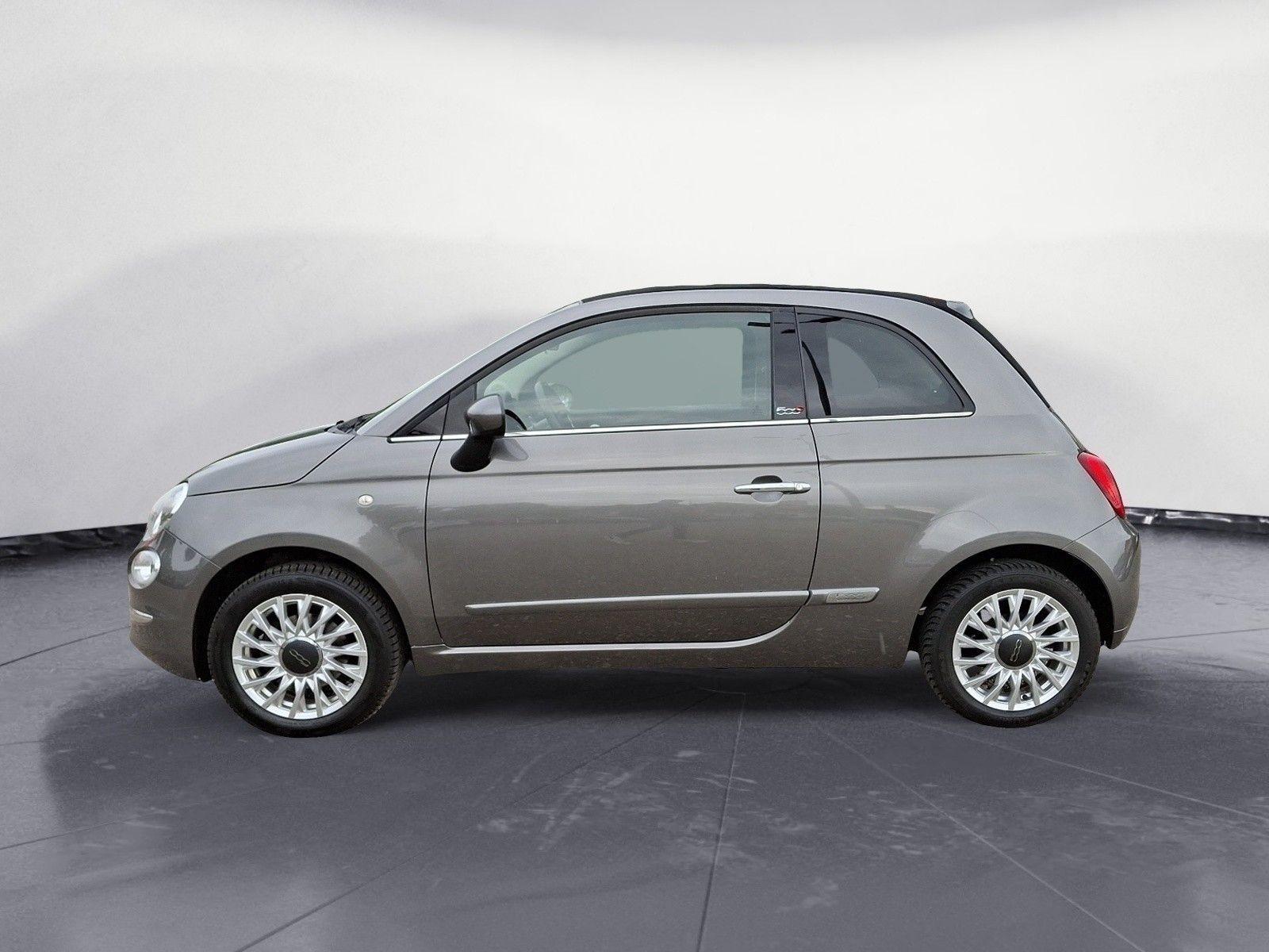 Fiat 500 C Lounge Navi CarPlay PDC hi. Regensensor Na