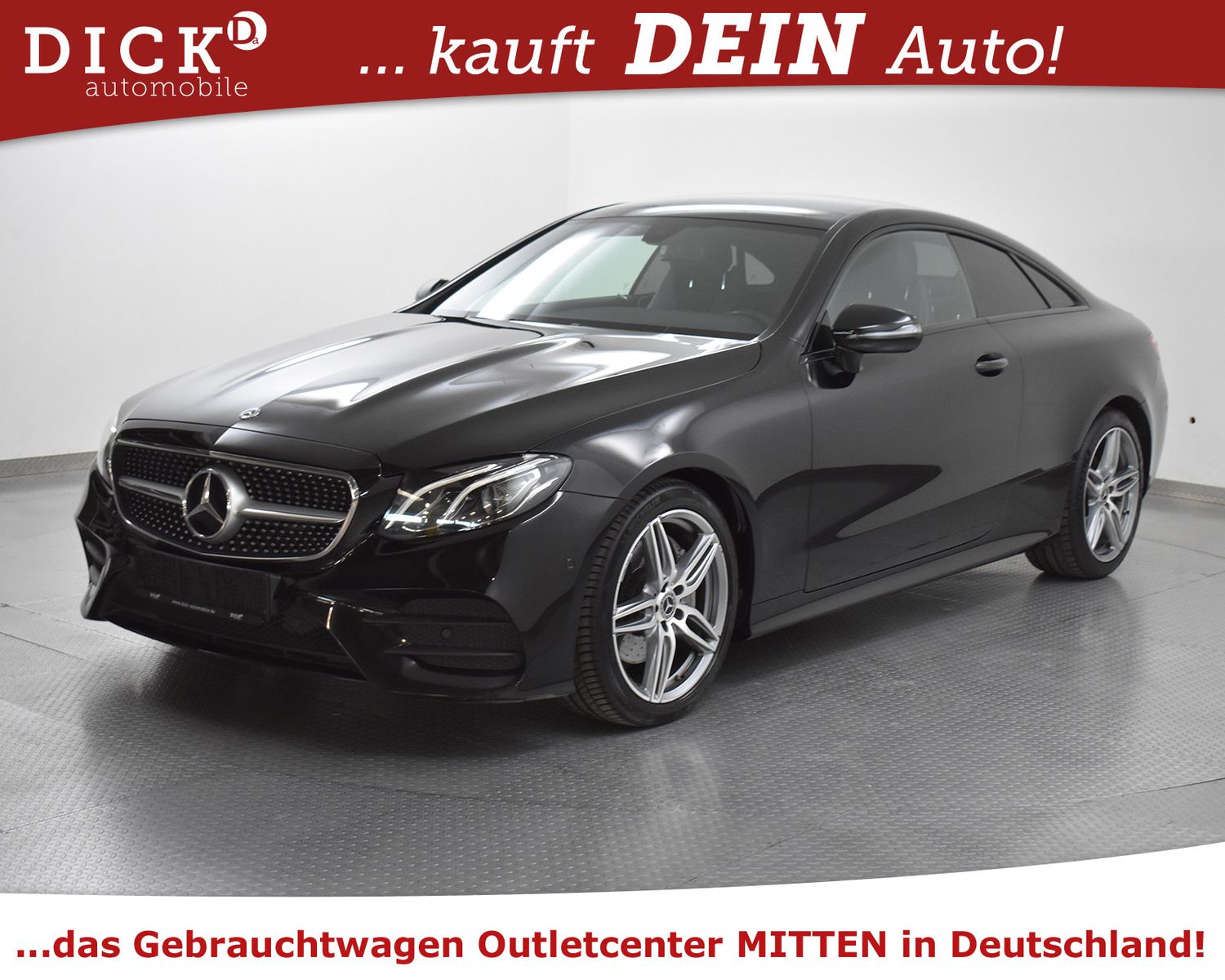 MERCEDES-BENZ E 220d Coupe 2X AMG Line NIGHT+LED+SHZ+KAMER+19" - Image 4