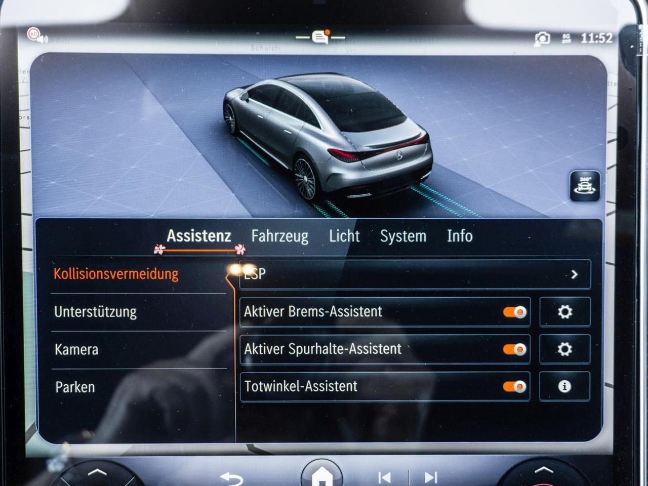 Mercedes-Benz EQE 300 Electric Art Distronic Kamera AHK foto 14
