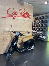 Vespa Primavera 125 E5 mit Sitzbank Beige - VESPA 125