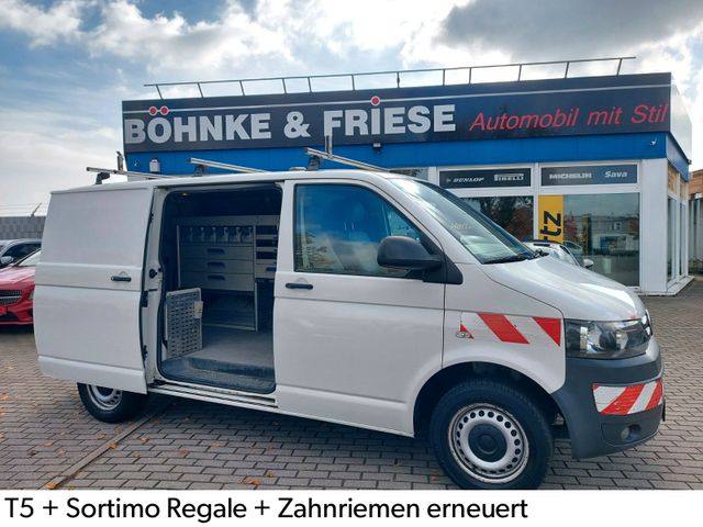 Volkswagen T5 Transporter Kasten Kombi Sortimo AHK Winter