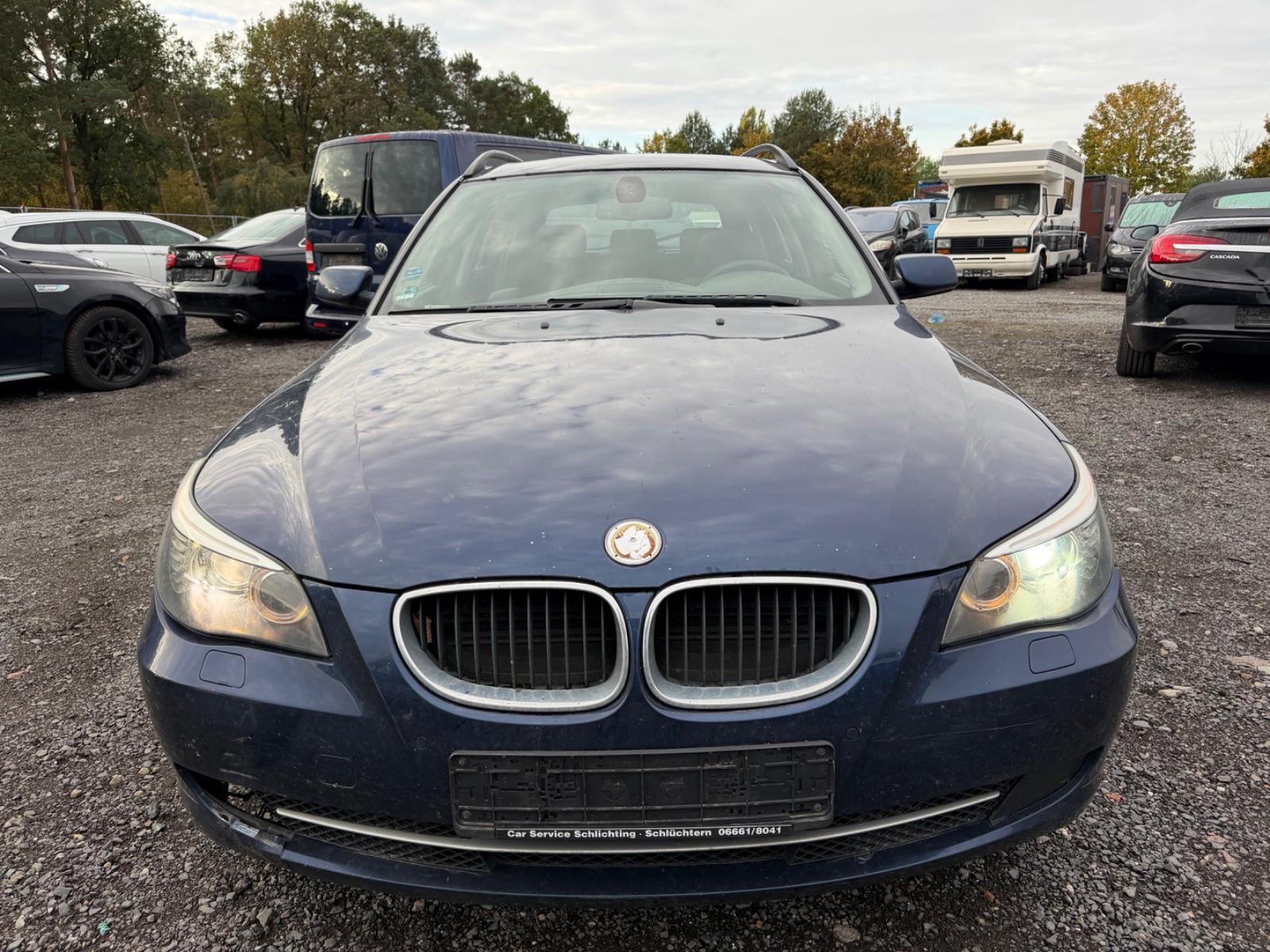 BMW 520 2007 — rear view