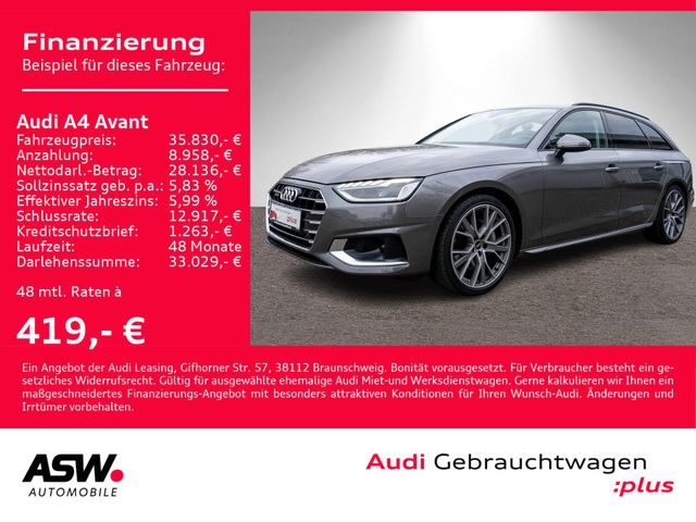 Audi A4 Avant advanced 40TFSI quattr Navi LED StandHz