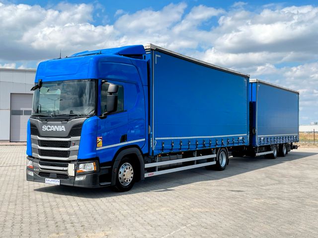 Scania R410  2x770m JUMBO KOMPLETT ZUG 120 M3