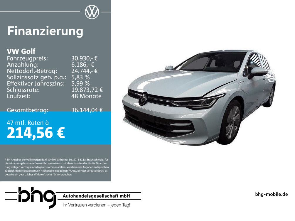 Golf 1.5 eHybrid OPF DSG Life