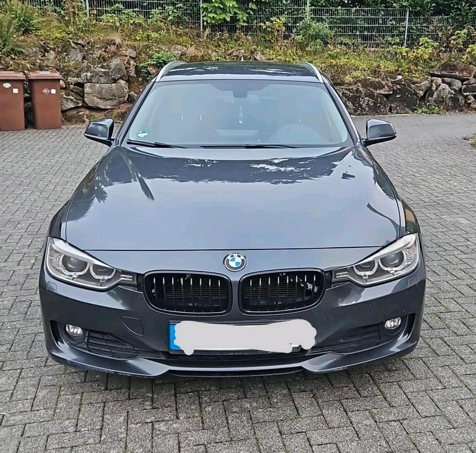 BMW 318 2013 — rear view