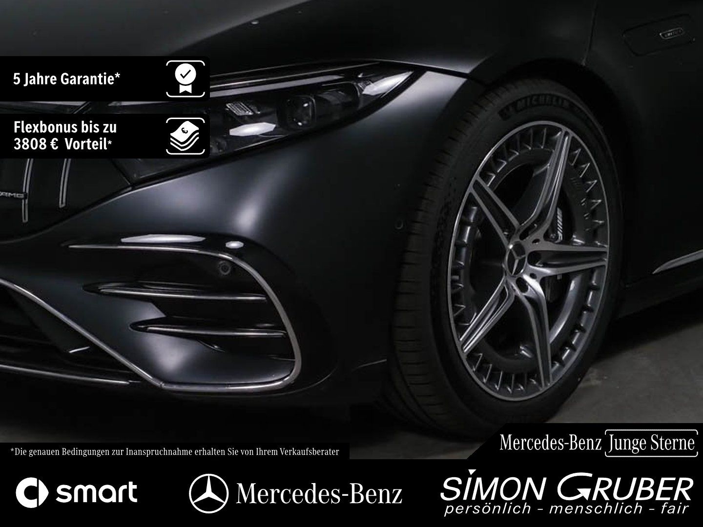 Fahrzeugabbildung Mercedes-Benz EQS 53 4M+ AMG Manufaktur Paket magno HUD Guard