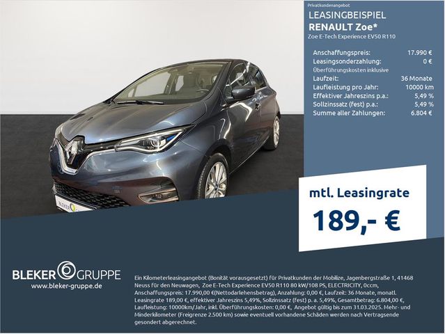 Renault ZOE Experience Z.E. 50 R110 Kaufbatterie