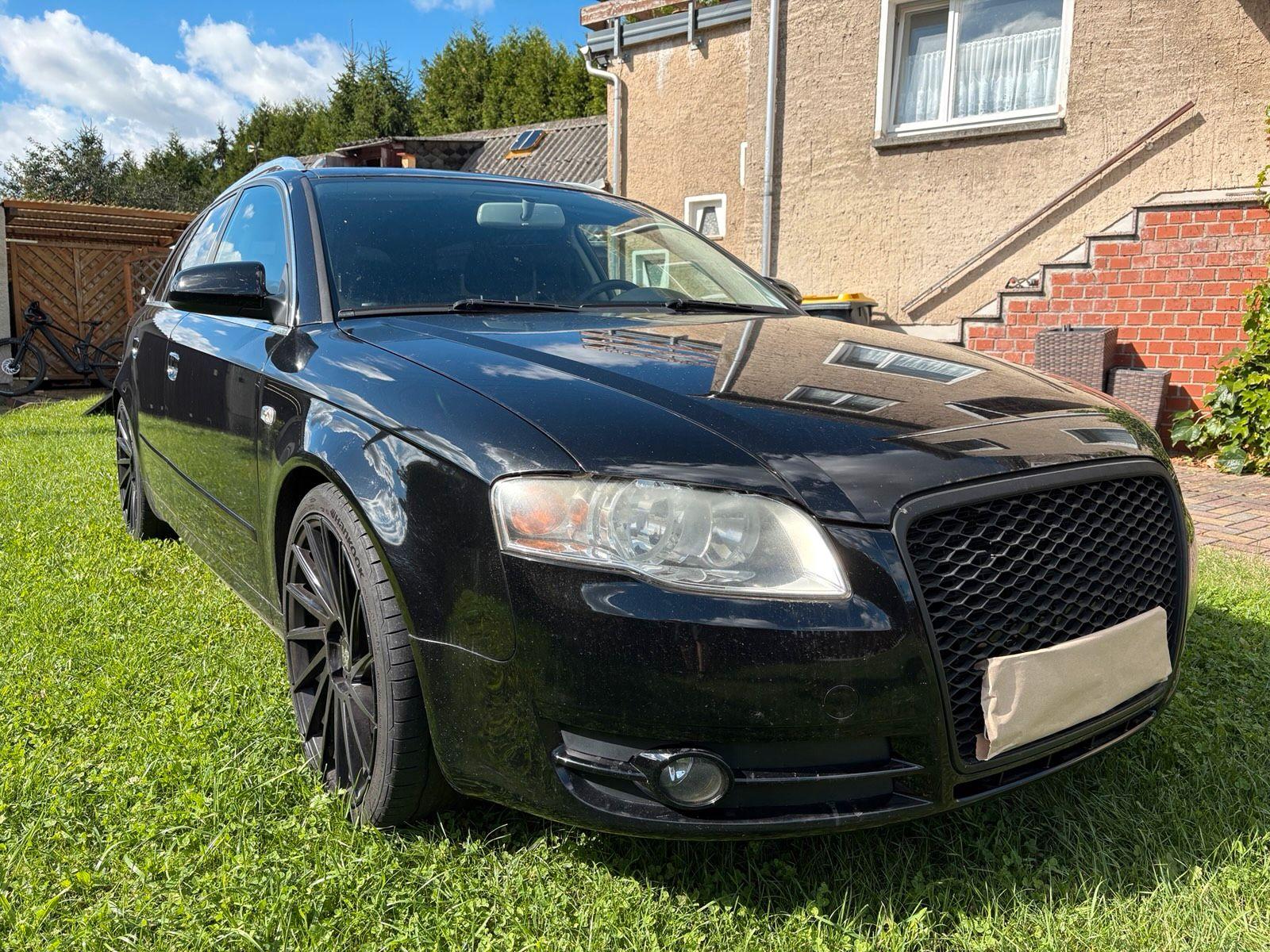 Audi A4 2007 — rear view