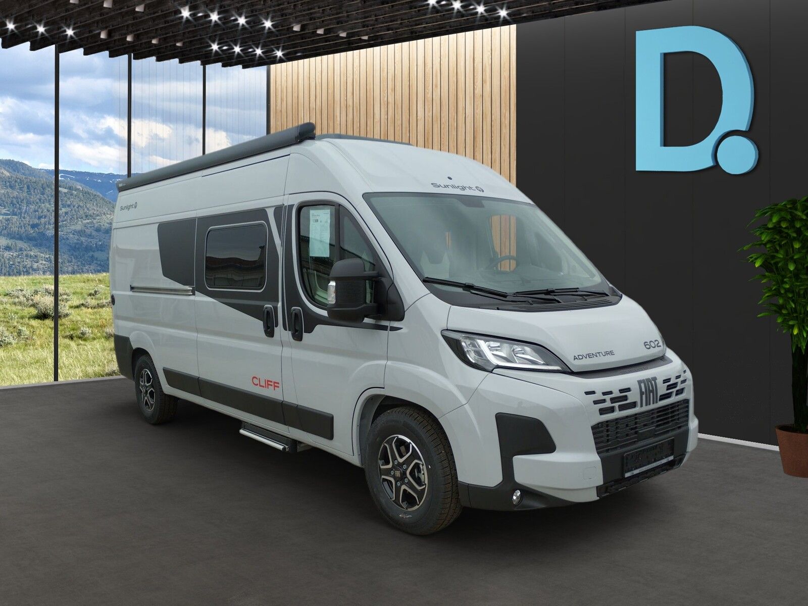 Fahrzeugabbildung Sunlight Adventure Cliff 602 Combi4D,Rahmenf.,Alu,Autom.