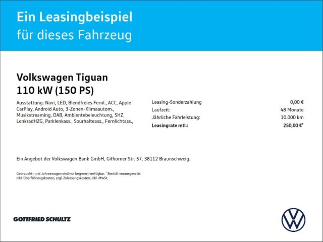 Volkswagen Tiguan ACTIVE TSI DSG CARPLAY EINPARKHILFE NAVI foto 2