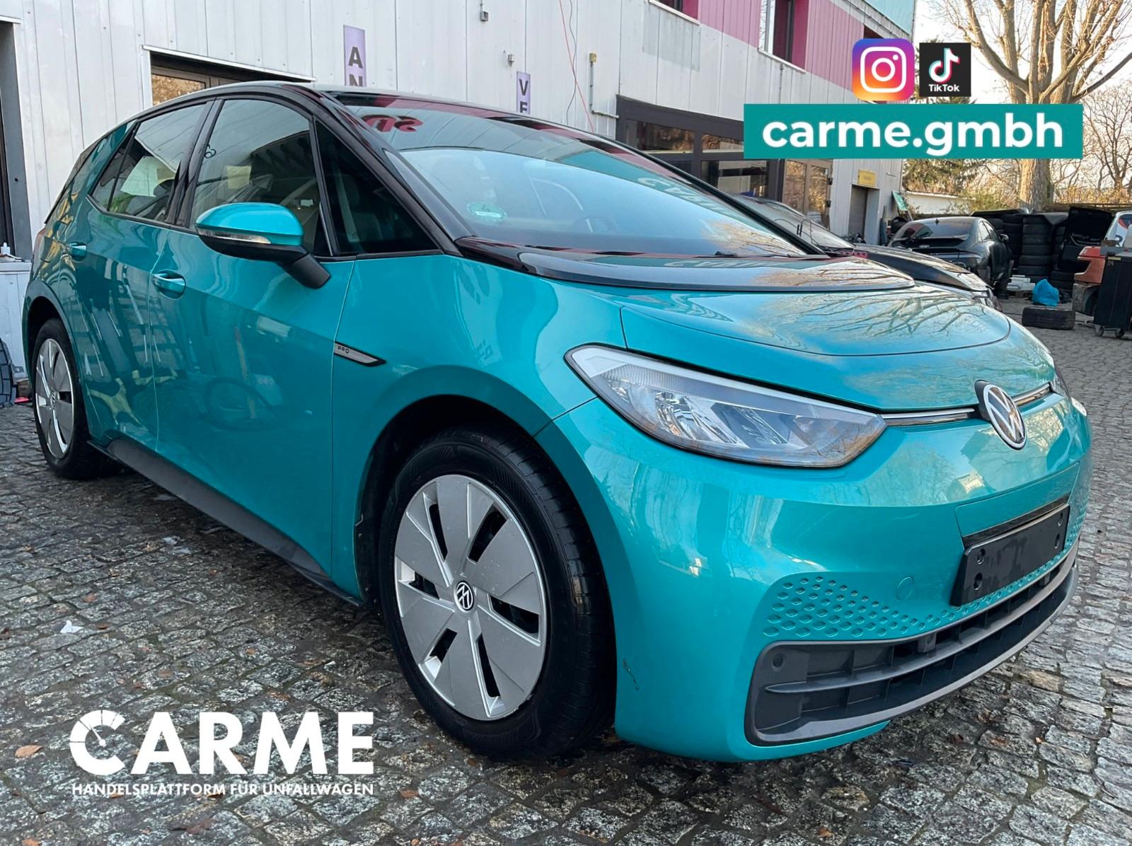 Volkswagen ID.3 Pro Performance 150 kW 58KWH