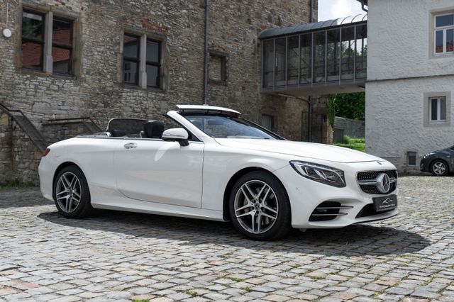 MERCEDES-BENZ S 560 CABRIOLET BURMESTER 360° ACC MASSAGE LED
