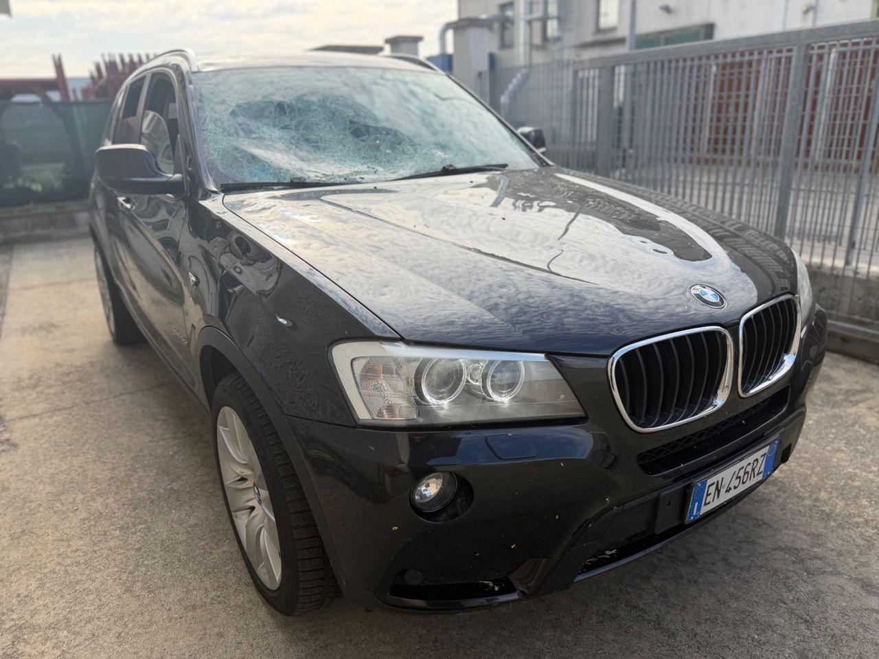 BMW X3 2012 — interior