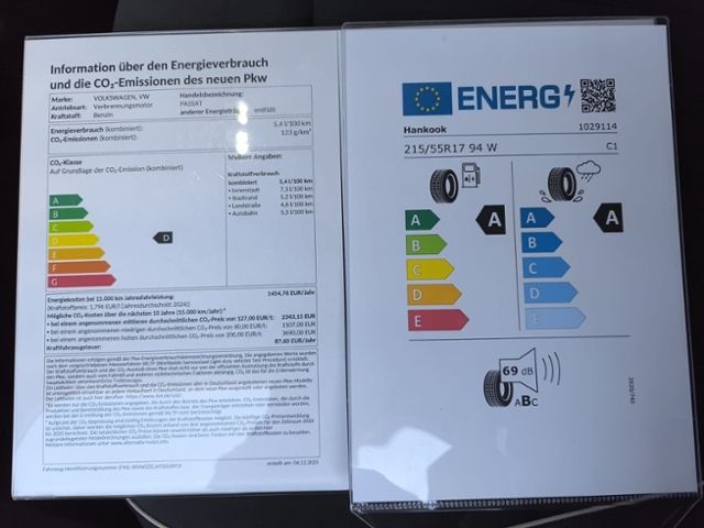 Fahrzeugabbildung Volkswagen Passat Business 1.5 eTSI OPF 110 kW (150 PS) 7-G