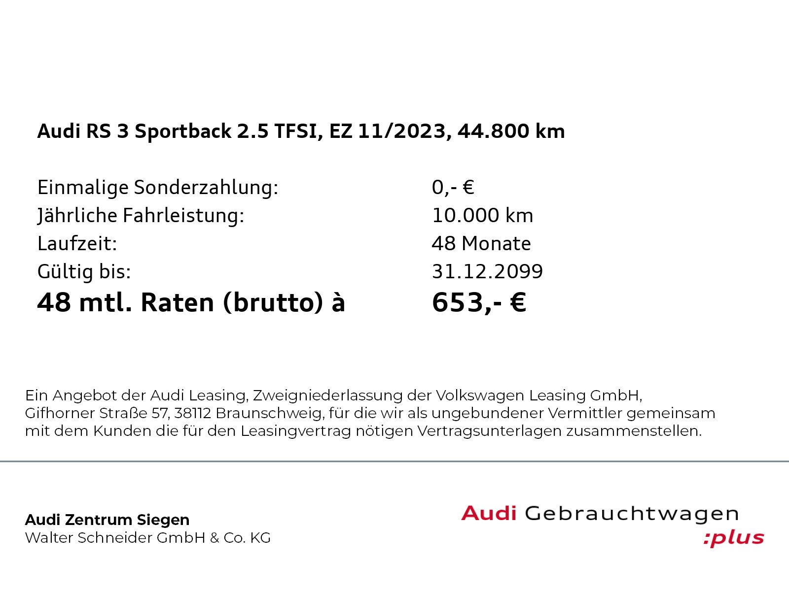 Audi RS3 - Bild 3