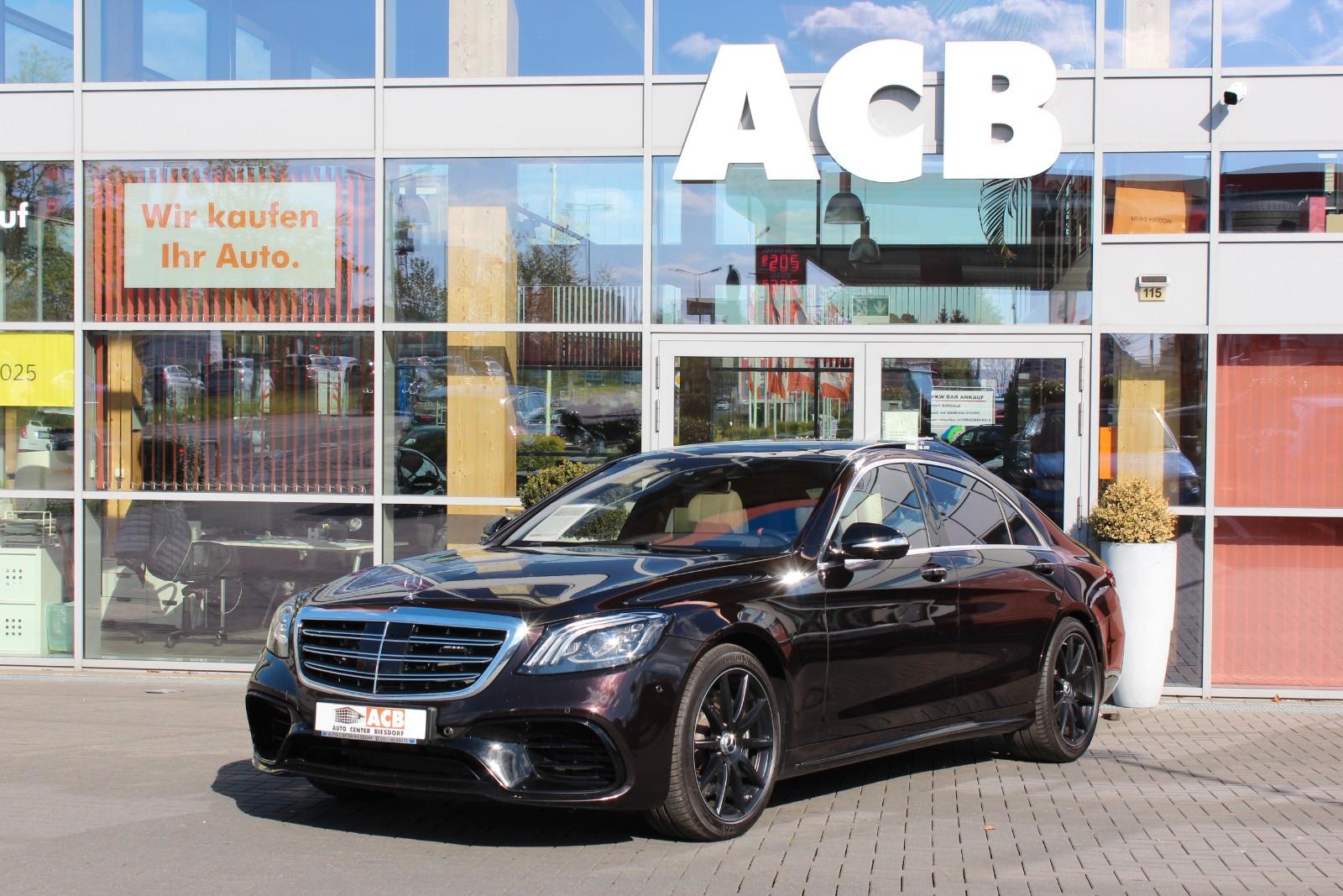 Mercedes-Benz S 63 AMG 4M+ L Drivers-P. Pano Distr.  HuD Night