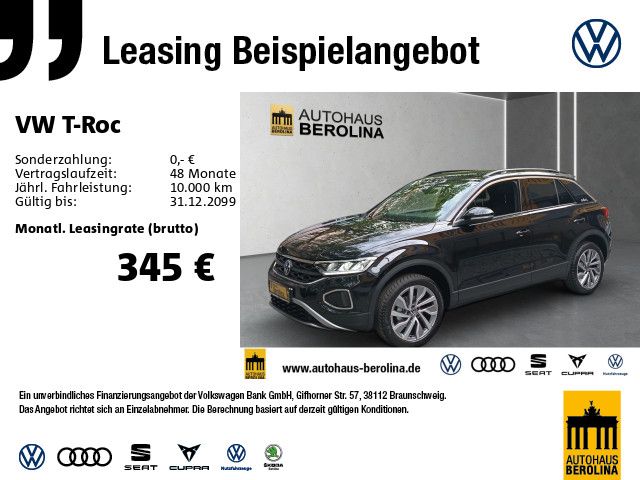 Vorschaubild: VW T-Roc T-ROC 1.5 TSI Goal DSG *R-KAM*18"*ACC*SHZ* (Fahrzeug-Nr. L05175)