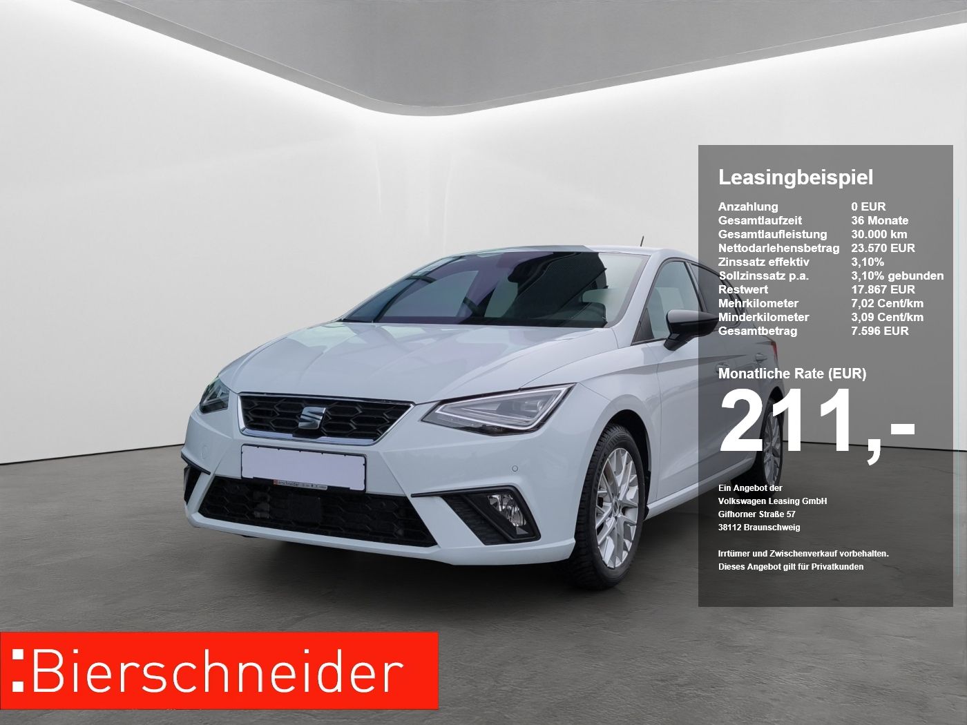 Seat Ibiza 1.5 TSI DSG FR LED NAVI ACC PDC KAMERA SHZ