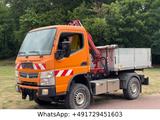 FUSO PFAU Cityjet C50.4 Kran 4X4 Dreiseitenkipper - Kommunalfahrzeug Pfau