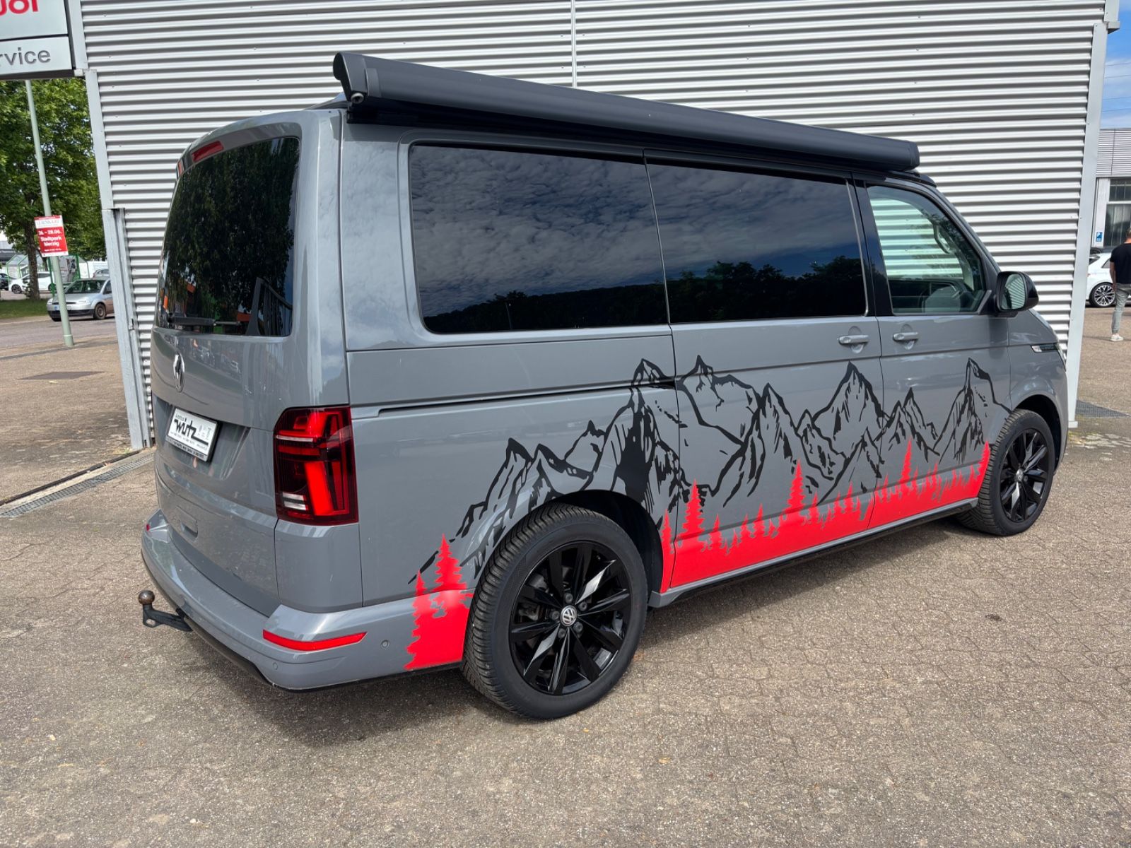 Fahrzeugabbildung Volkswagen T6 California Beach Kam Shz Ahk