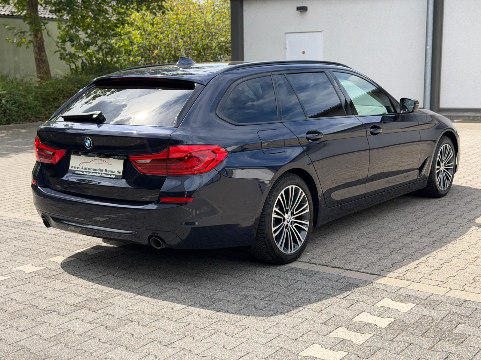 BMW 520D SPORT LINE 190CH BVA - HAYON ÉLECTRIQUE - VOLANT EN CUIR - SELLERIE CUIR - HISTORIQUE ENTRETIEN COMPLET BMW