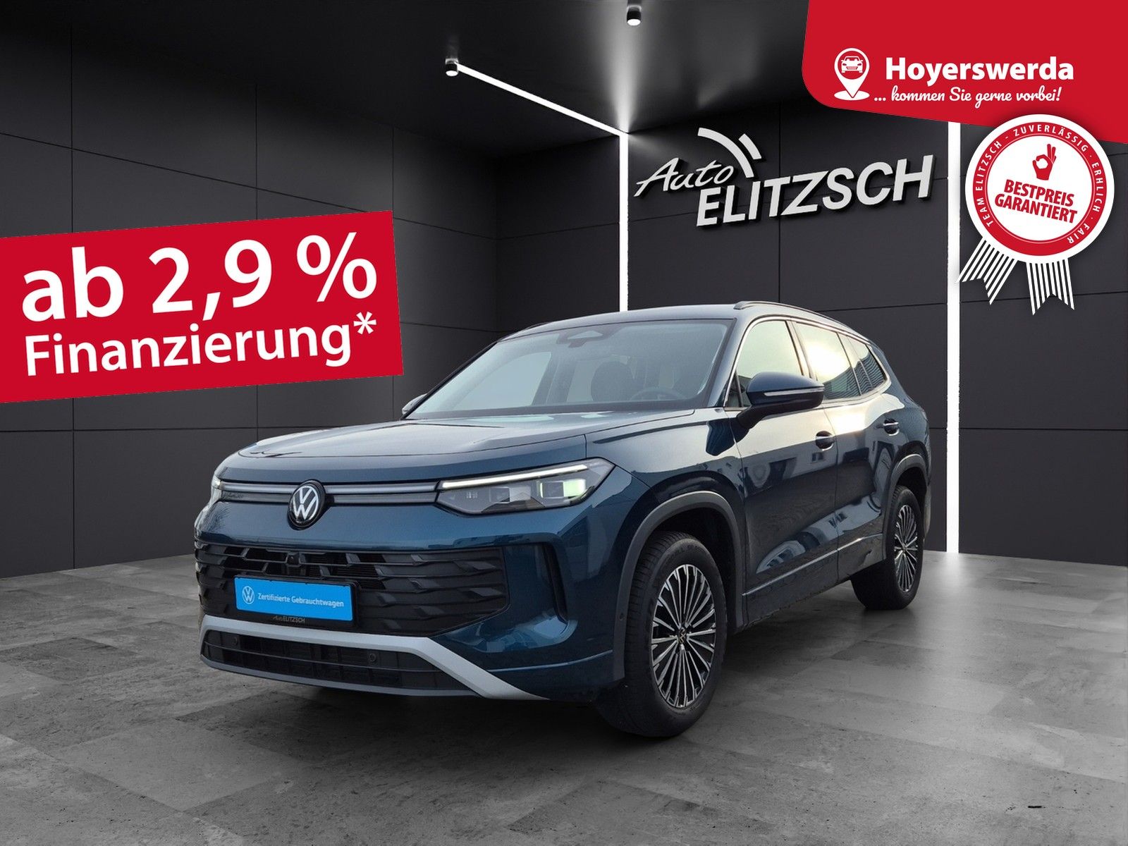 Fahrzeugabbildung Volkswagen Tayron TDI Life DSG 4M Matrix 7-Si. AHK Navi AID