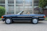 Mercedes-Benz 500SL R107 *904 Dunkelblau*Leder Dattel*Klima* - Mercedes-Benz 500 Gebrauchtwagen