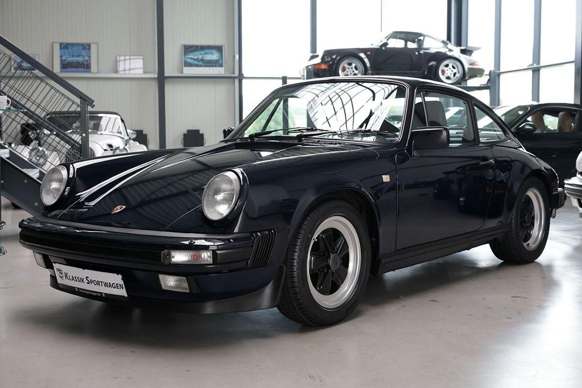 Porsche 3.2 Carrera, deutsch,1988, 17 Wartungen, perfekt
