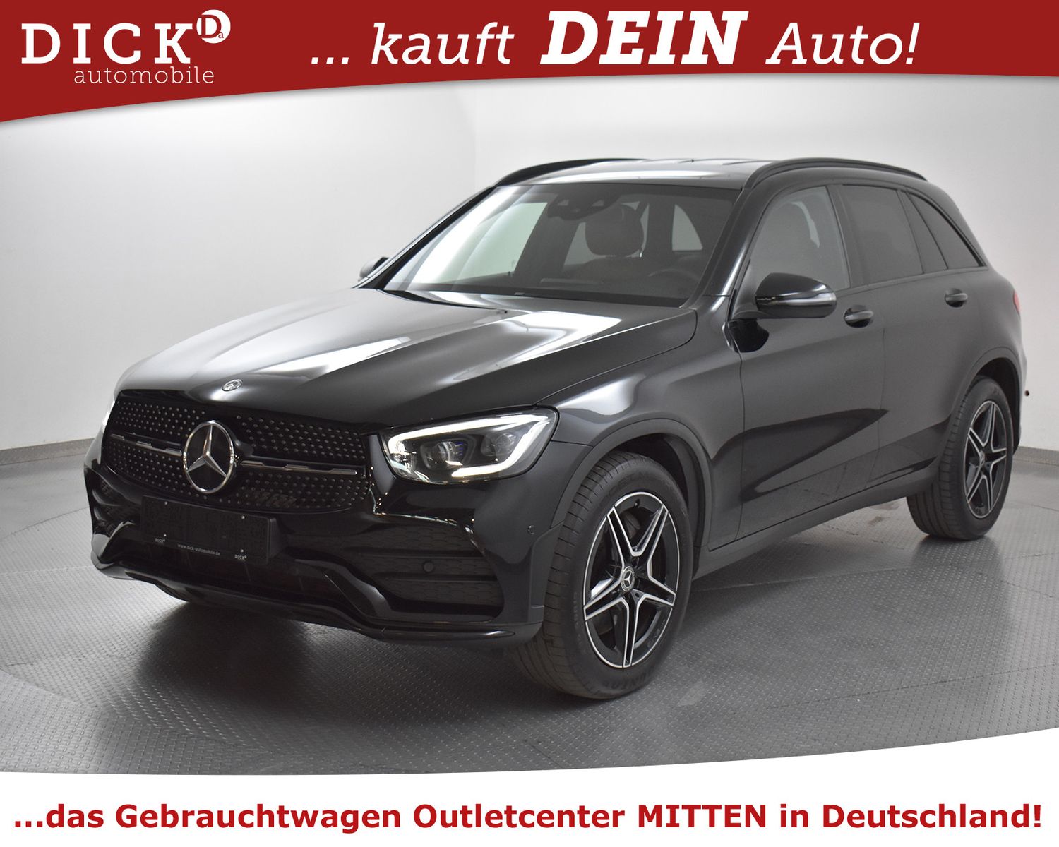 MERCEDES-BENZ GLC300d 4M AMG Line NIGHT+BURMES+STDHZ+AHK+MUTIB - Image 4