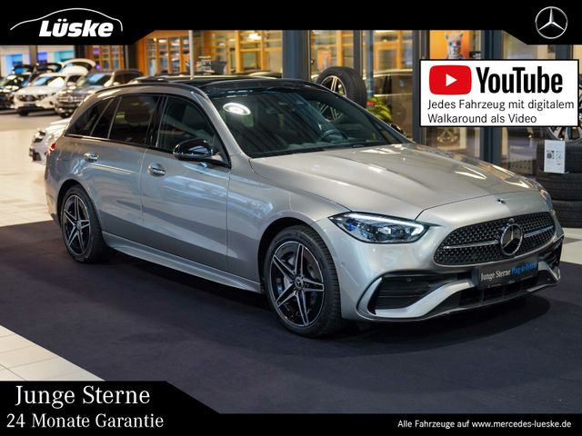 Mercedes-Benz C 300 e T AMG Line mojave Night Sitzklima Panora