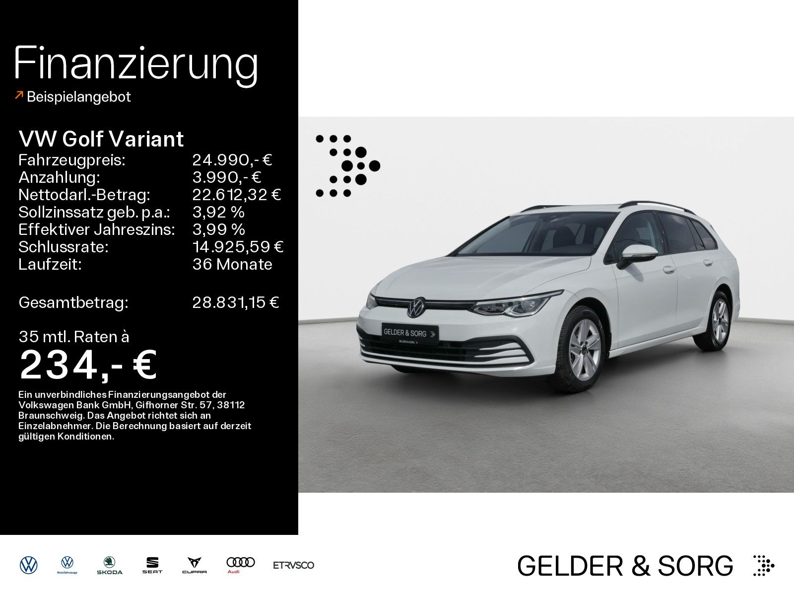 Volkswagen Golf Variant 2.0 TDI Life IQ.LIGHT*AHK*RFK*ACC