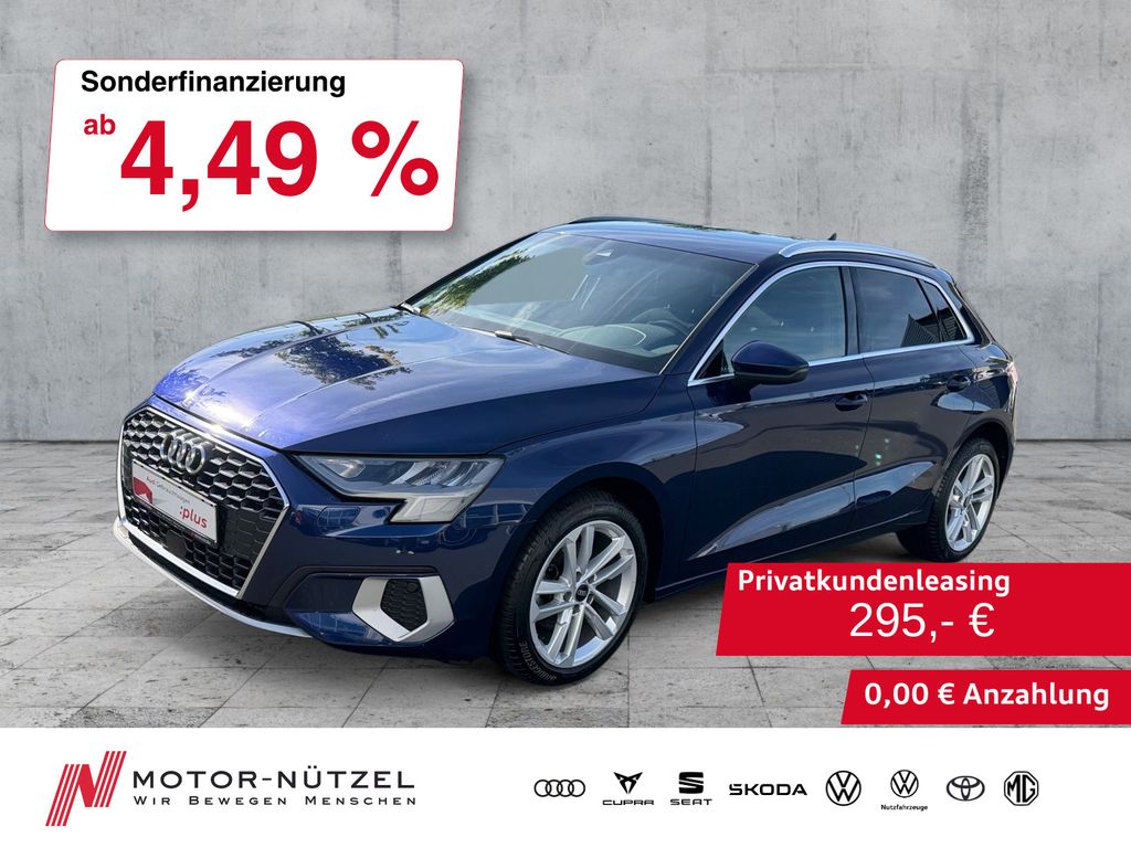 A3 Sportback 30 TDI S-TR ADVANCED RFK+GRA+SHZ+17