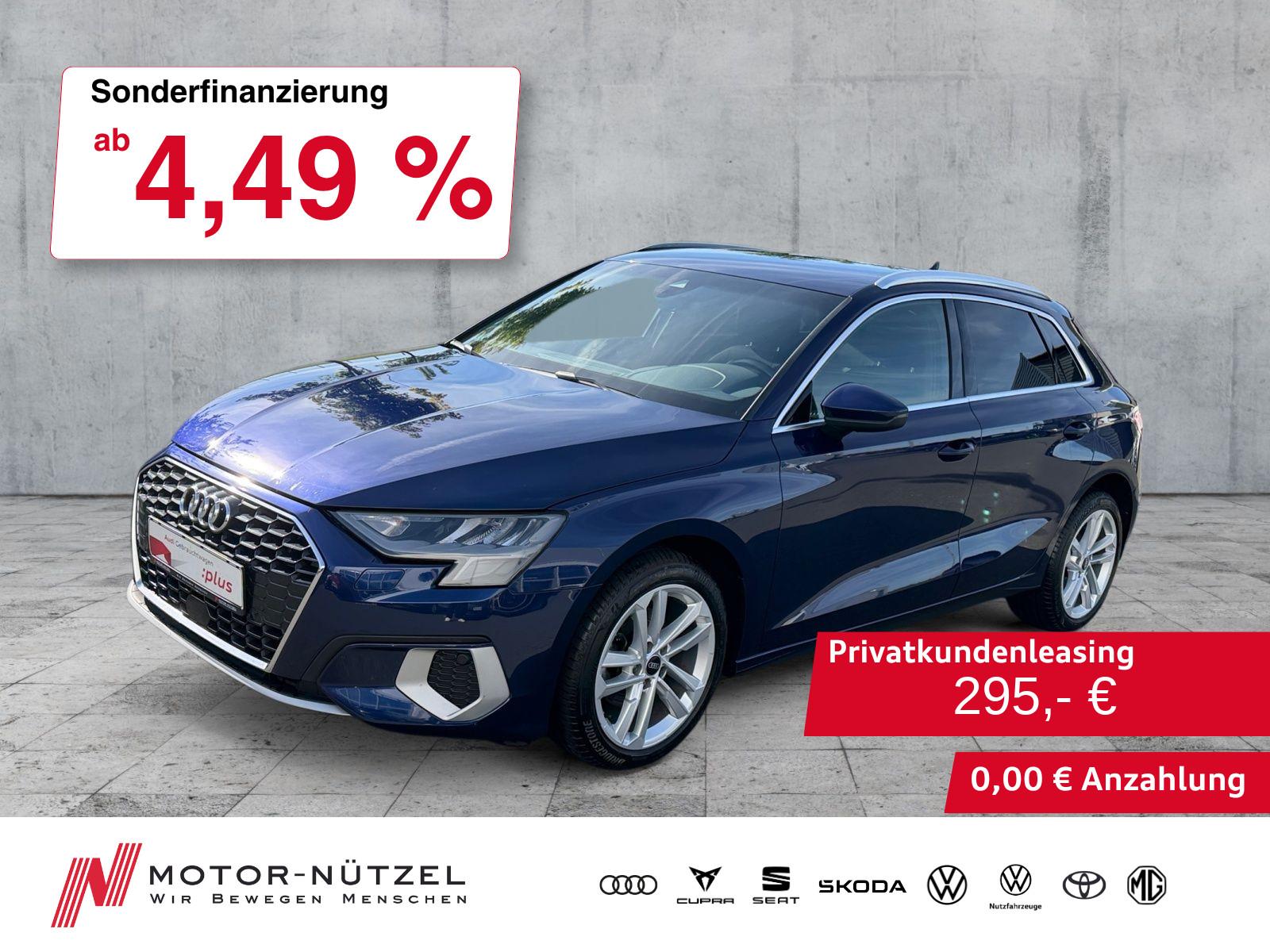 Audi A3 Sportback 30 TDI S-TR ADVANCED RFK+GRA+SHZ+17