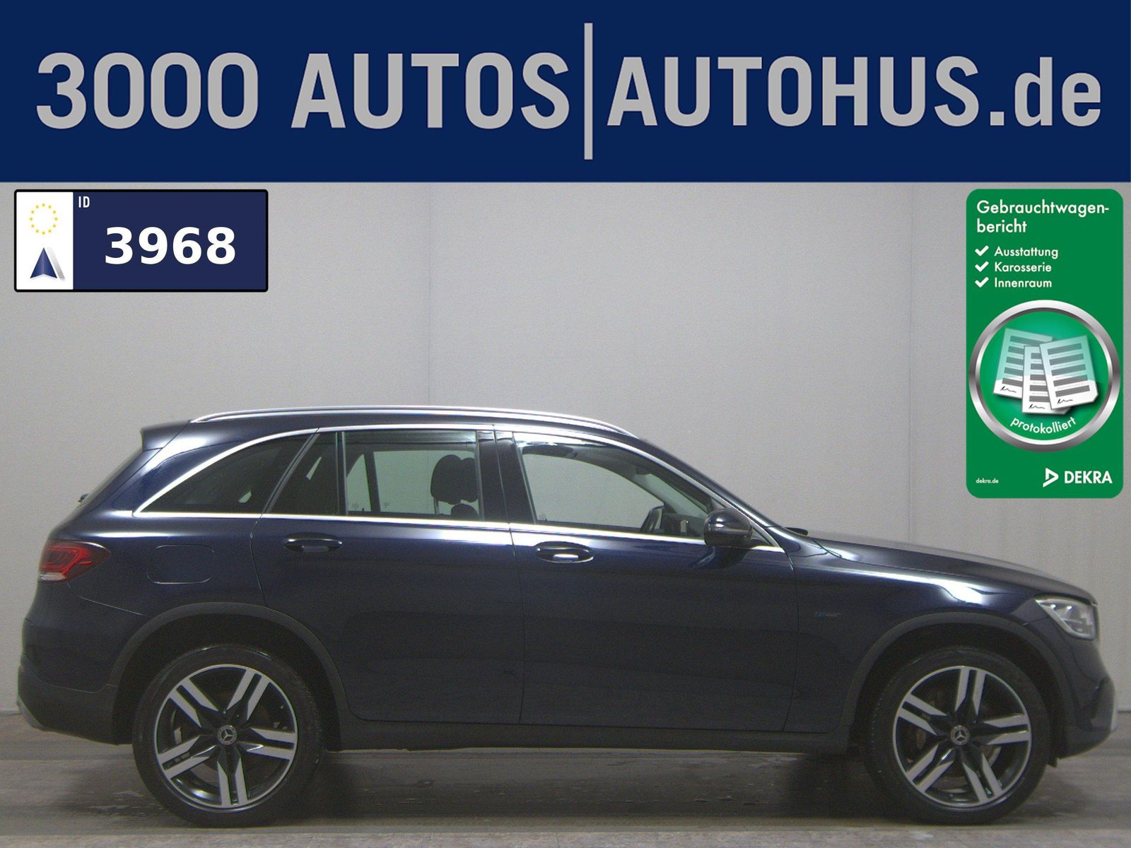 MERCEDES-BENZ GLC 300 de 4M Navi LED RfK AHK Shz PDC Tempomat