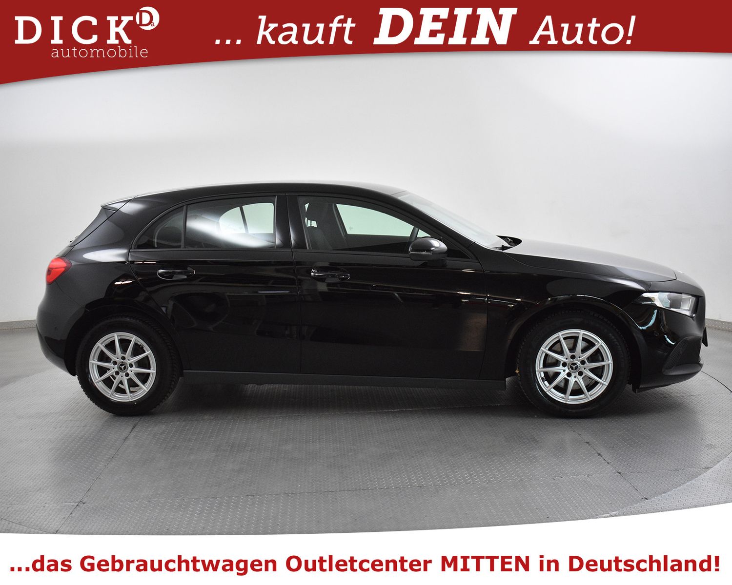 MERCEDES-BENZ A 180d 8G >NAVI+VIRTUAL+SITZHZ+PARKASS+MFL+TEMP - Image 2