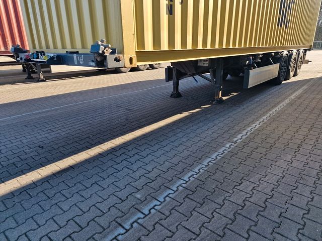 Krone SD 3-Achs-Containerchassis BPW Alufelgen Lift