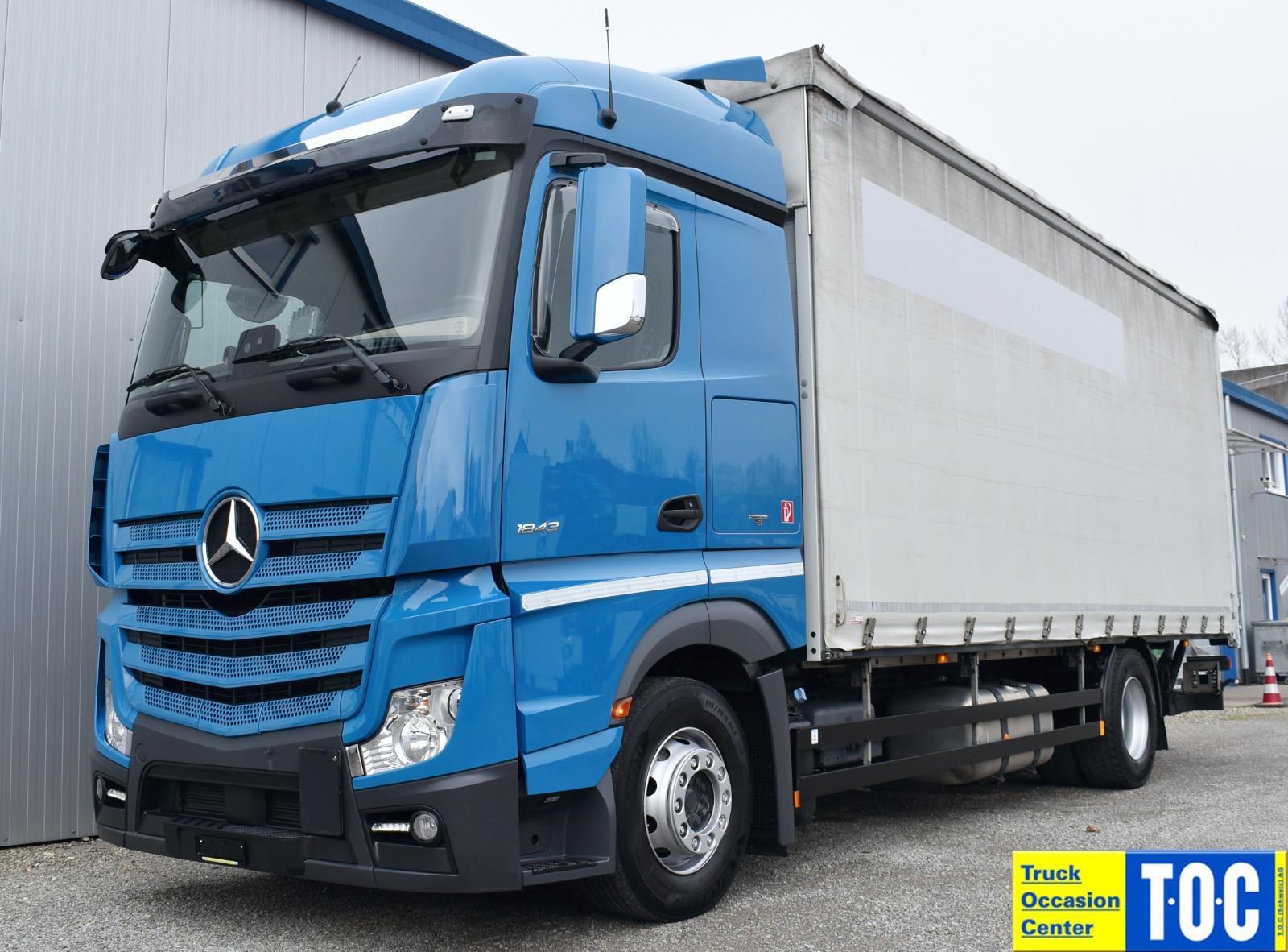 Mercedes-Benz Actros 1843 E6 Edscha Curtain AHK LBW