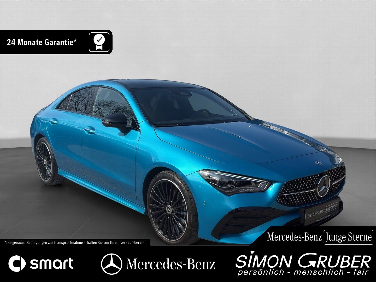 Fahrzeugabbildung Mercedes-Benz CLA 220 d AMG Night Pano Burm MBeam KeyGo 19Zoll
