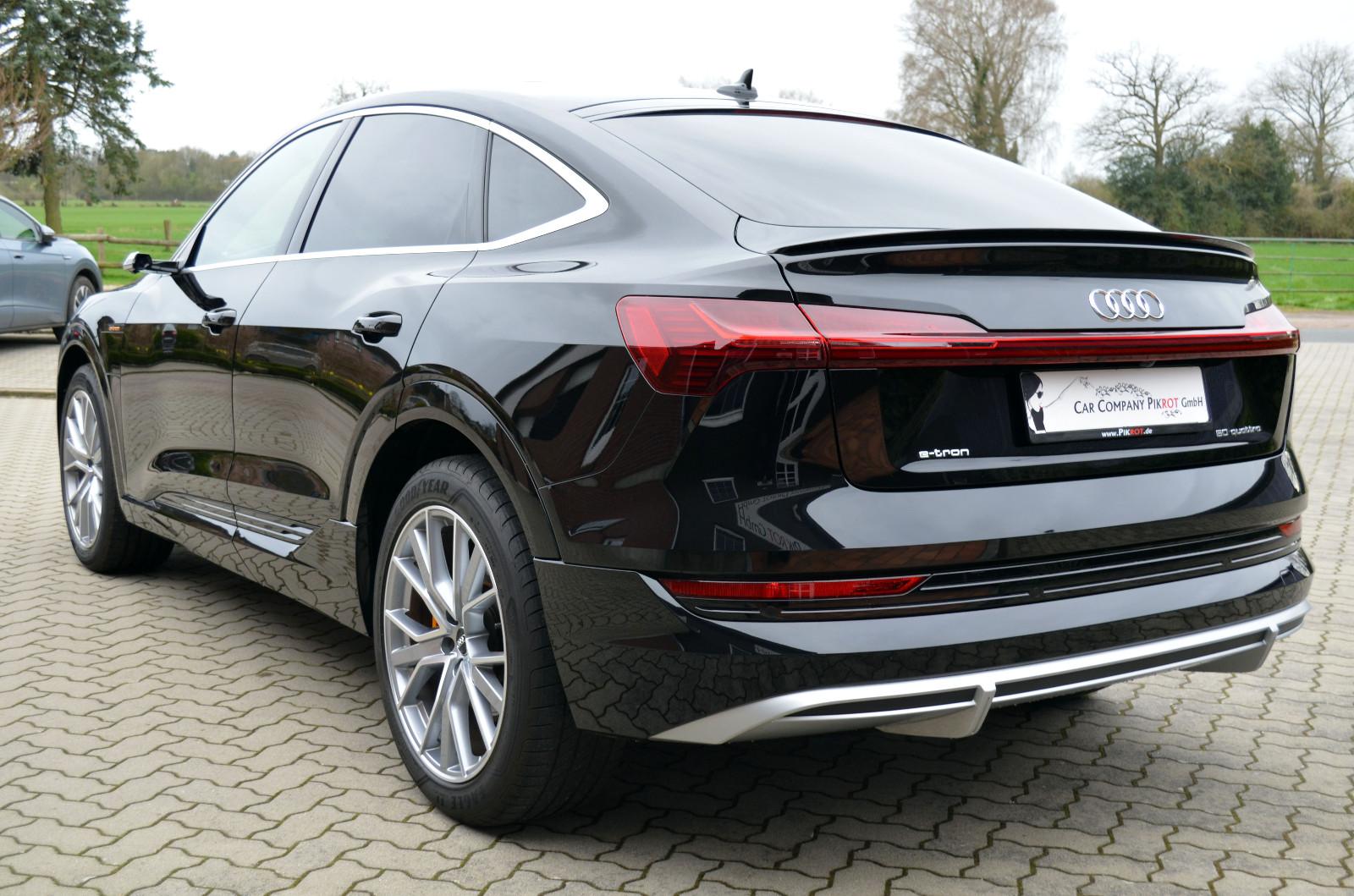 Audi e-tron 50 qu S line Sportback,PANO,360°,B&O,LUFT