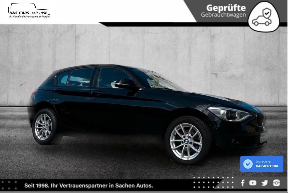 BMW 116i Lim 2H M-PAKET LED NAVI AKT PARKASS PDC V+H