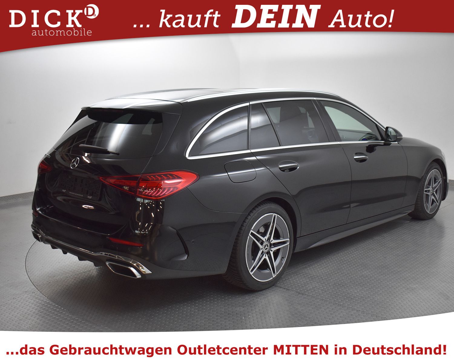 MERCEDES-BENZ C300d T AMG Line PANO+BURMES+360+WIDES+HEAD+AHK+ - Image 7