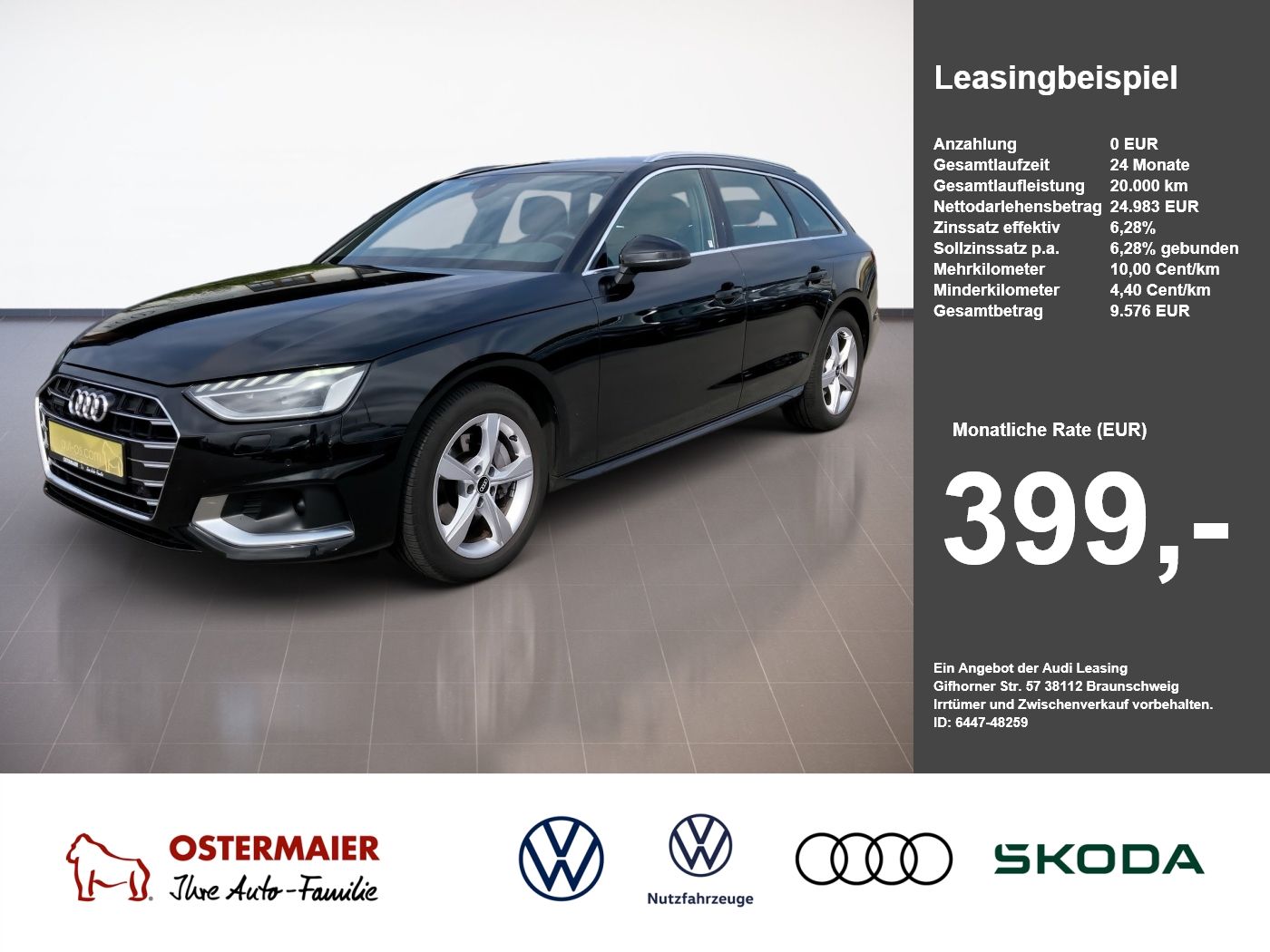 Audi A4 Avant Advanced 40TDI 204PS QUATTRO KAMERA.AHK