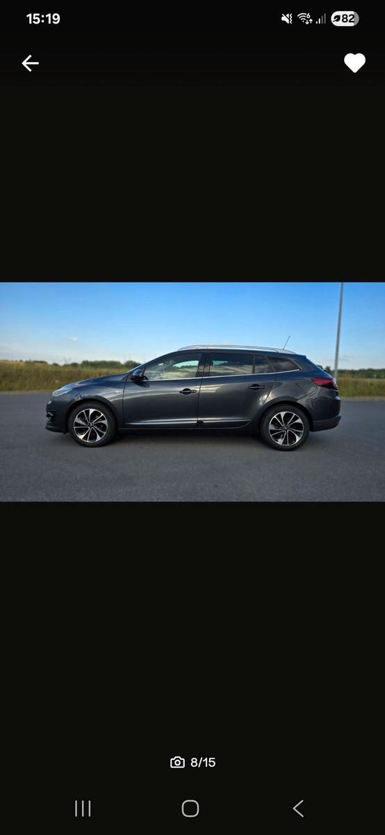 Renault Megane 2014 — engine 132 HP (97kW)