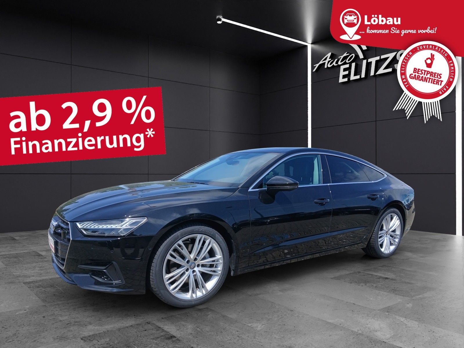 Fahrzeugabbildung Audi A7 Sportback 45 TFSI S-tronic Matrix STHZ AVC AC